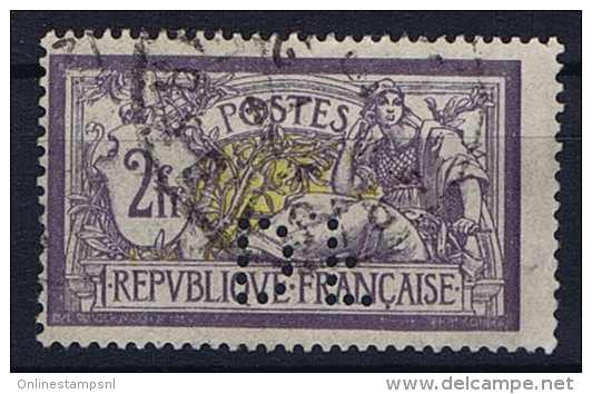 France: Yv 122 Obl Used Mi 99, Perfo DT - Used Stamps