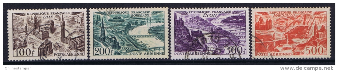 France: Yv  AE 24-27, Oblitéré/cancelled - 1927-1959 Afgestempeld