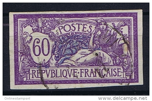 France: Yv  144b Non Denteé  Oblitéré/cancelled CV 650 - Used Stamps