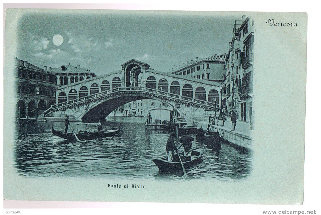 VENEZIA . Ponte Di Rialto . - Venezia (Venedig)