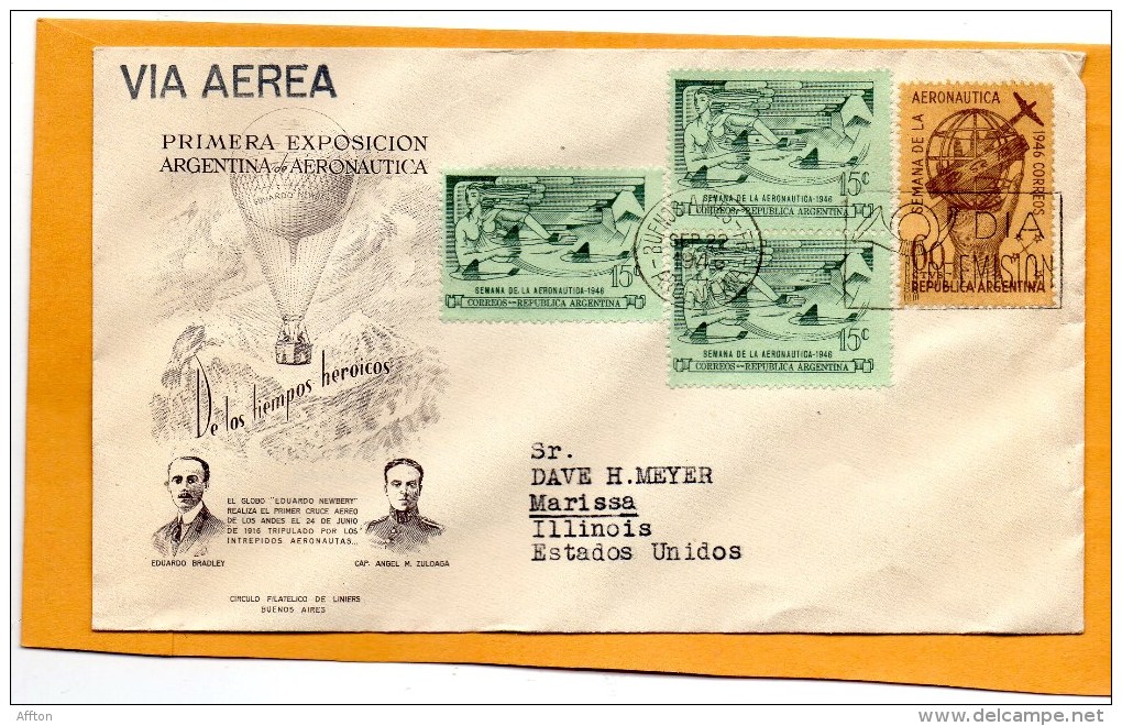 Argentina 1946 FDC - FDC