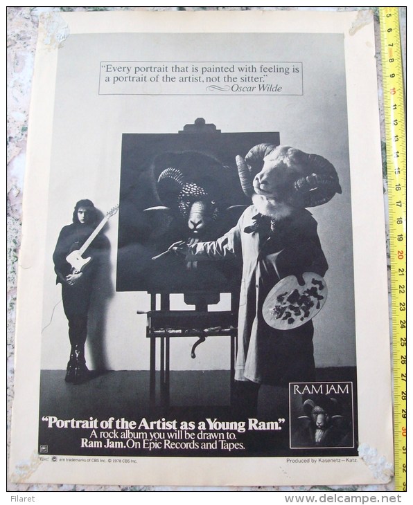 FLEETWOOD MAC,RAM JAM-ROCK STAR,0NE PAGE FROM CIRCUS MAGAZINE - Manifesti & Poster