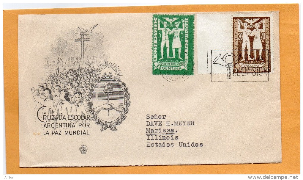 Argentina 1948 FDC - FDC