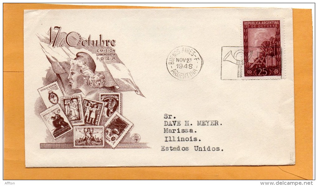 Argentina 1948 FDC - FDC