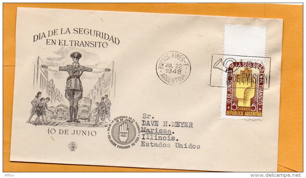 Argentina 1948 FDC - FDC