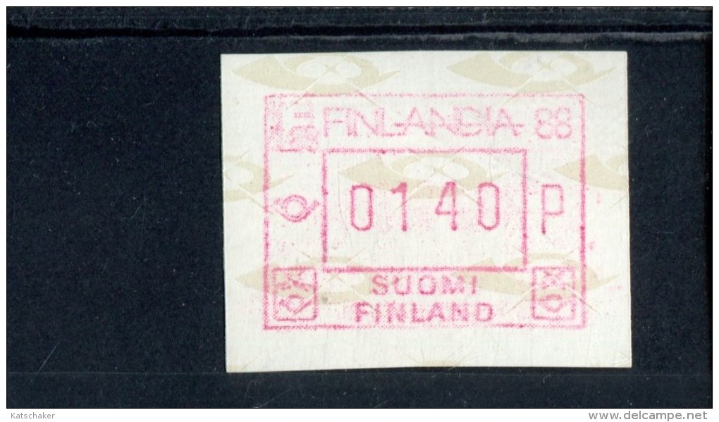 FINLAND  POSTFRIS MINT NEVER HINGED POSTFRISCH EINWANDFREI AUTOMATENMARKEN MICHEL  4.1 - Automaatzegels [ATM]