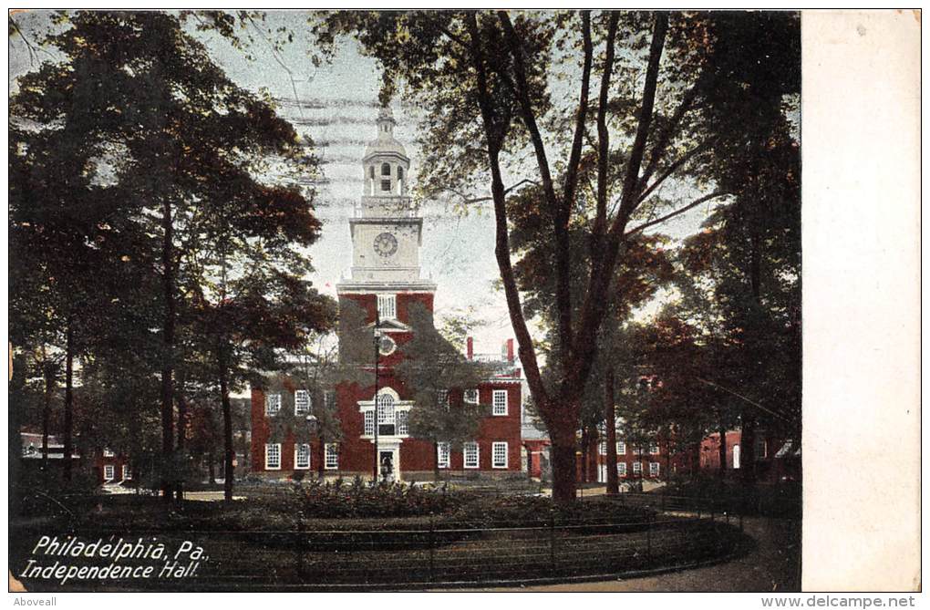 11858 PA  Philadelphia 1910  Independence Hall - Philadelphia