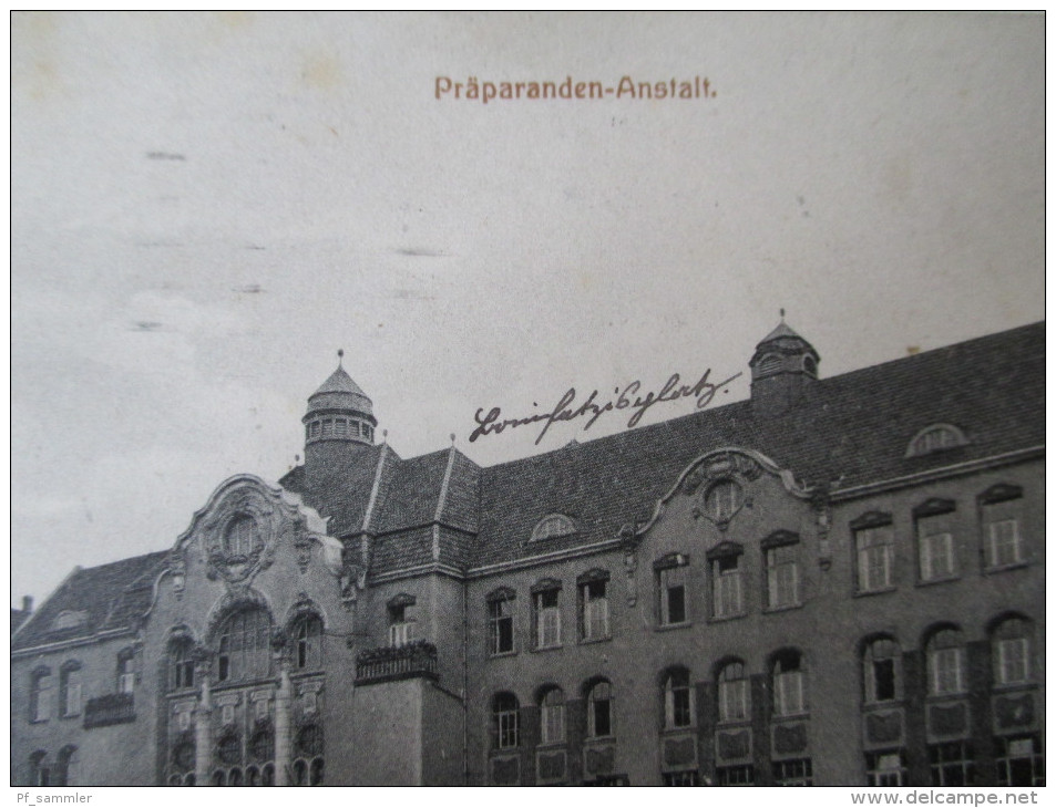 AK / Bildpostkarte 1915 Hannover Präparanten - Anstalt 1. WK Echt Gelaufen Verlag Ernst Walther Nr. 95 - Hannover