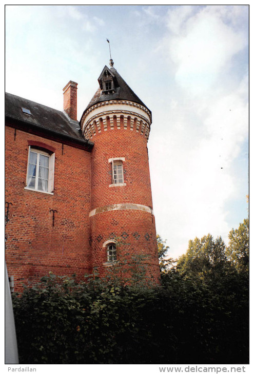 76.   RIEUX.  CARTE PHOTO.  ECHAUGUETTE DU CHÂTEAU.  GROS PLAN.  EXEMPLAIRE UNIQUE. - Autres & Non Classés