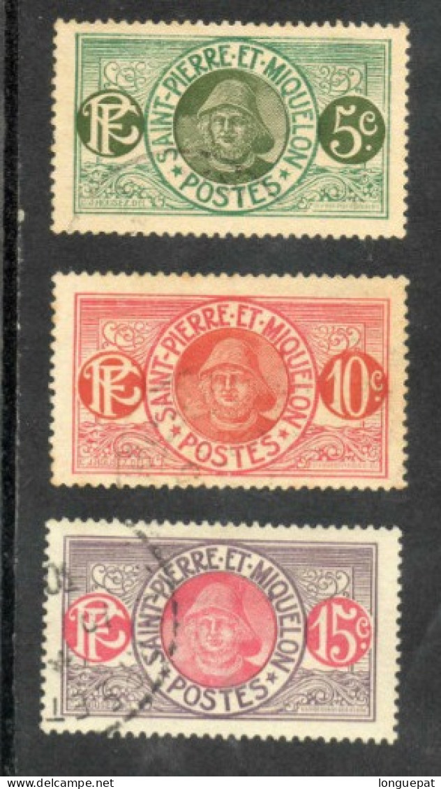 St Ierre Et MIQUELON : Pêcheur - Used Stamps