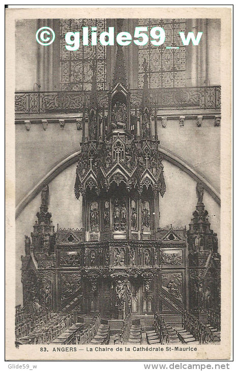 ANGERS - La Chaire De La Cathédrale St-Maurice - N° 83 - Angers