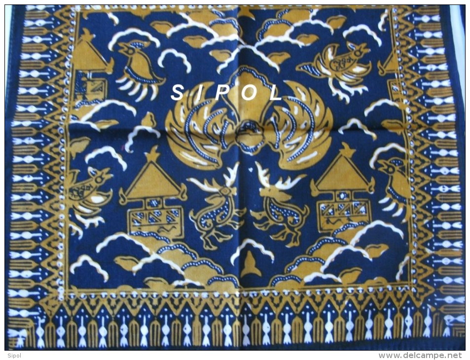 Sets X6, Serviettes Table X 6,1 Chemin Table En  Batik  Lavables  Indonésiens ( Garuda) TBE ( Neufs ) Voir Description - Tapetes