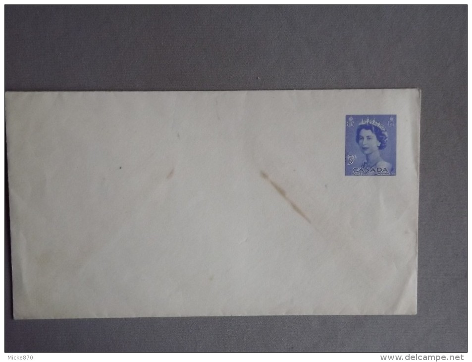 Canada Entier Postal Elisabeth II - 1903-1954 De Koningen