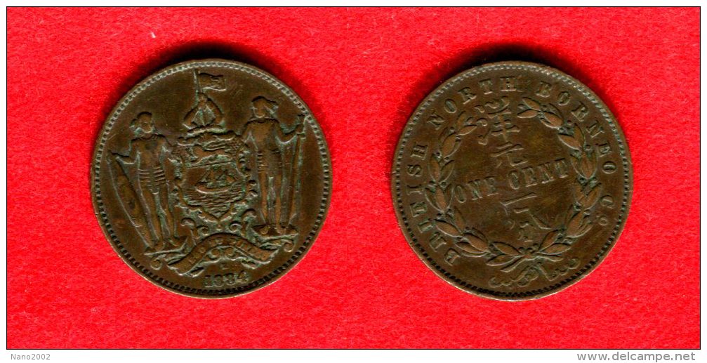 BRITISH NORTH BORNEO - 1 CENT 1884 - Kolonies