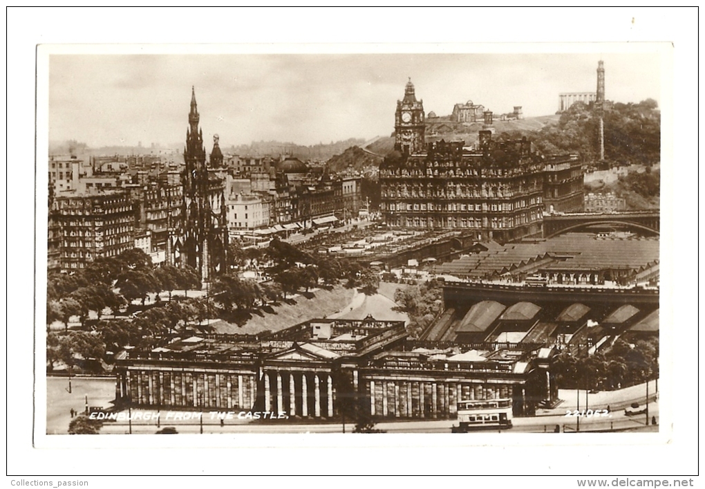 Cp, Ecosse, Edinburgh, From The Castle - Midlothian/ Edinburgh