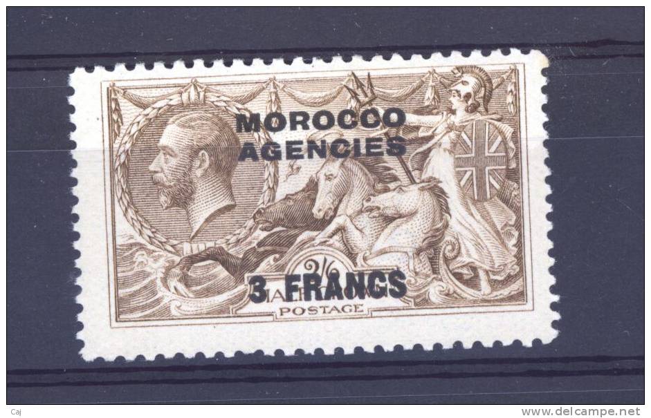 Maroc  -  Occupation Britain  -  Zone Française  -  1918  :  Yv  10  ** - Morocco Agencies / Tangier (...-1958)