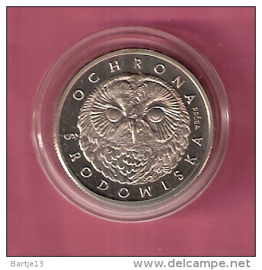 POLEN 200 ZLOTYCH 1986 CN  UNC PROBA OWL UIL - Pologne