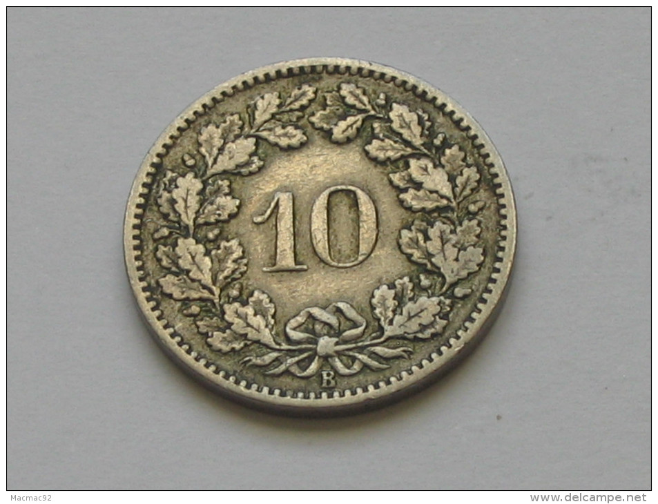 10 Centimes Rappen  1883 B  - Suisse - Switzerland   ***** EN ACHAT IMMEDIAT ***** - Otros & Sin Clasificación