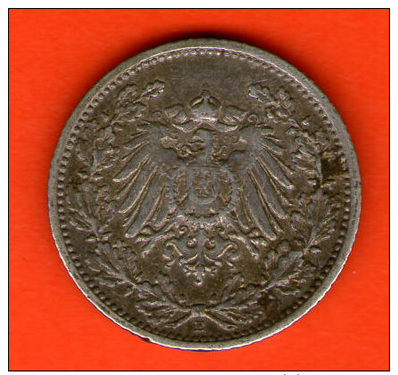 ** 1/2 Mark 1915 E **  KM 17 - Plata / Silver / Silber  - ALEMANIA / DEUTSCHLAND / GERMANY - 1/2 Mark