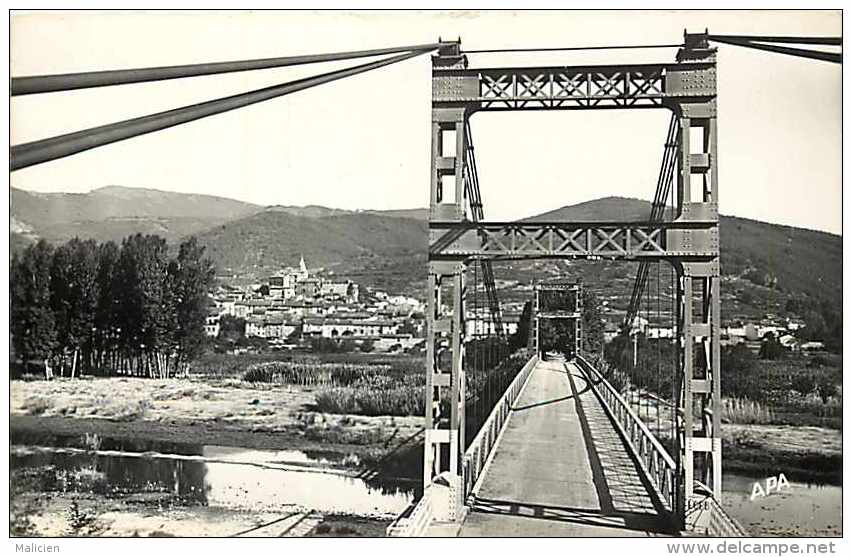 Hérault -ref K909- Environs De Lamalou Les Bains -le Poujol -le Pont  - Carte Bon Etat  - - Autres & Non Classés