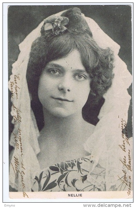 Nellie , Artiste 1900 , Photo Gerschel - Artistes