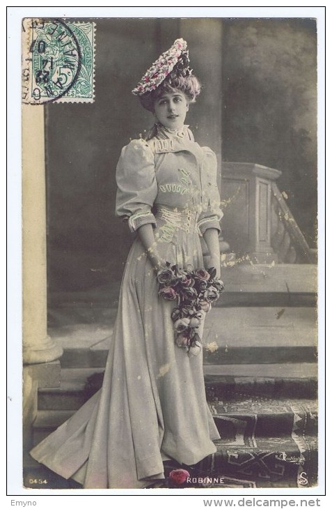 Robinne ,artiste 1900 , Photo Reutlinger - Théâtre