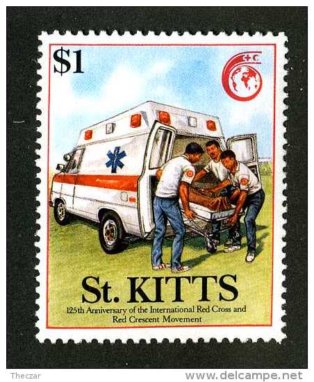 1464  St.Kitts 1989  Scott #246  Mnh* * Offers Welcome! - St.Christopher-Nevis-Anguilla (...-1980)