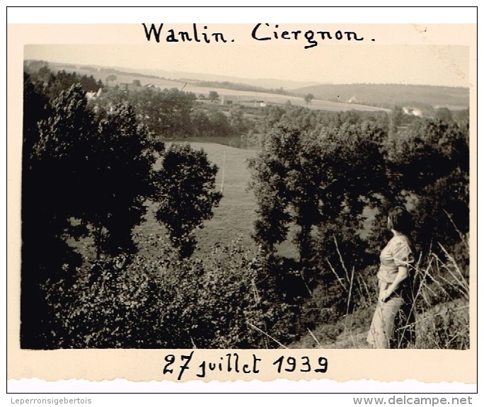 2 Photos -  Houyet  - Wanlin Ciergnon- Que La Nature Est Belle En 1939 - Lieux