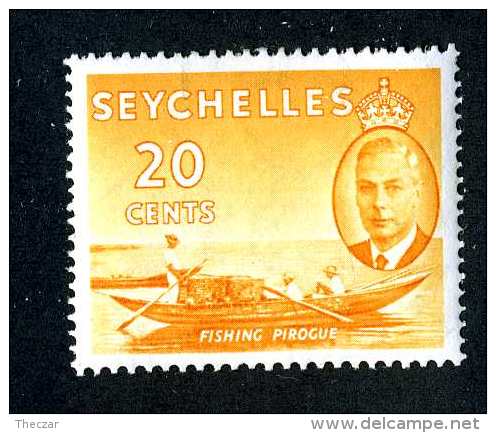 1539  Seychelles 1952  Scott #162  M*  Offers Welcome! - Seychelles (...-1976)