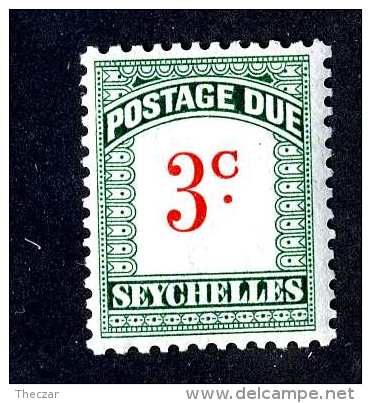 1551  Seychelles 1951  Scott #J2  M*  Offers Welcome! - Seychelles (...-1976)