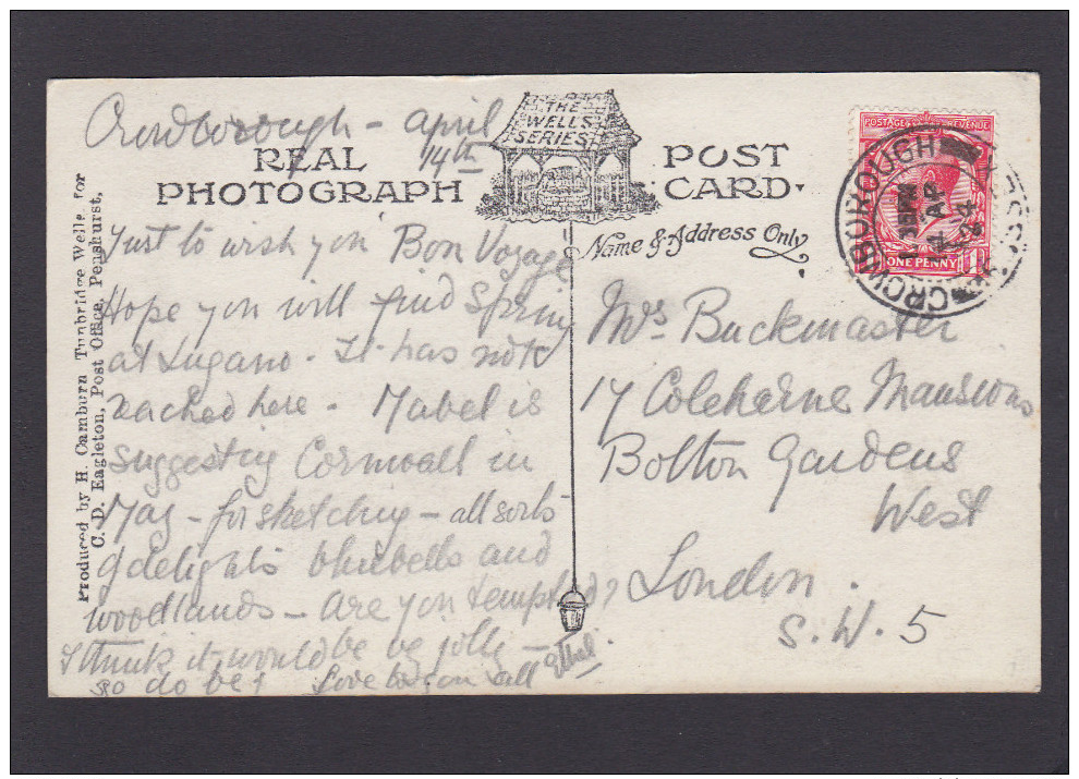 THE BARON`S HALL,PENHURST PLACE,Nr TONBRIDGE,KENT,WITH STAMP,Q9. - Other & Unclassified