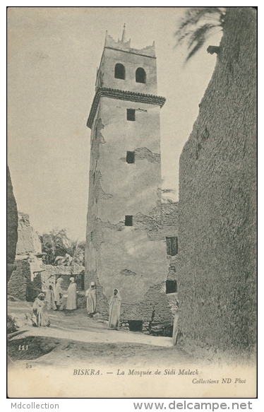 ALGERIE  BISKRA / La Mosquée De Sidi-Maleck / - Biskra