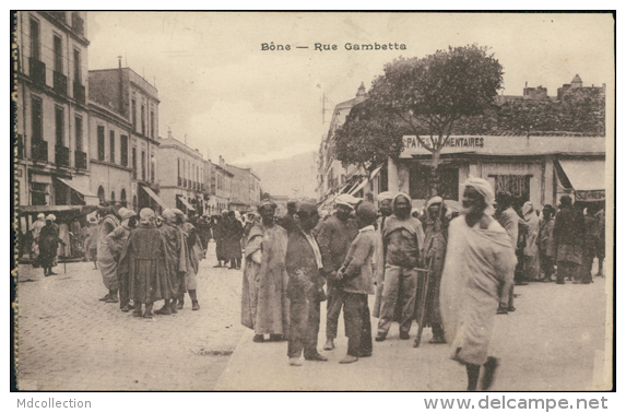 ALGERIE  BONE / Rue Gambetta / - Autres & Non Classés