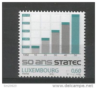 Luxemburg 2012, 50 Jahre Statec , Mi.-Nr. 1942 Postfrisch/MNH - Unused Stamps