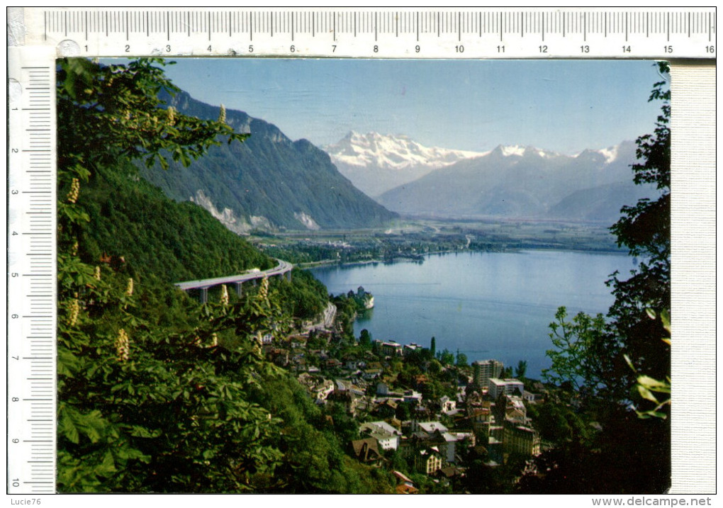 TERRITET   MONTREUX  -  Vue Générale - Montreux