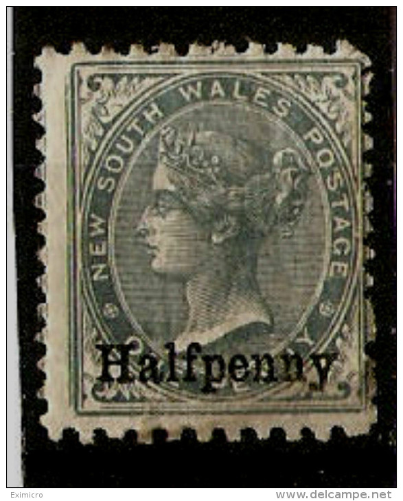 NEW SOUTH WALES 1891 ½d On 1d SG 266 MOUNTED MINT Cat £4.50 - Mint Stamps