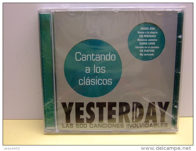 CD Con 13 Canciones YESTERDAY (COLECCIÓN DE PLANETA)13 CANTANDO A LOS CLASICOS - MIGUEL RIOS - LOS PEKENIQUES + OTROS - Collectors