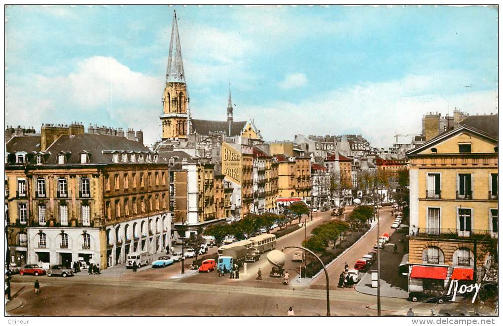 NANTES COURS DES CINQUANTE OTAGES - Nantes