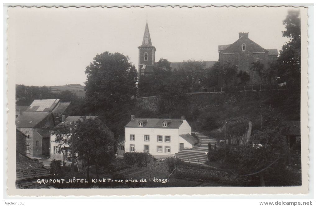 20863g HOTEL KINET - Grupont - Carte Photo - Tellin