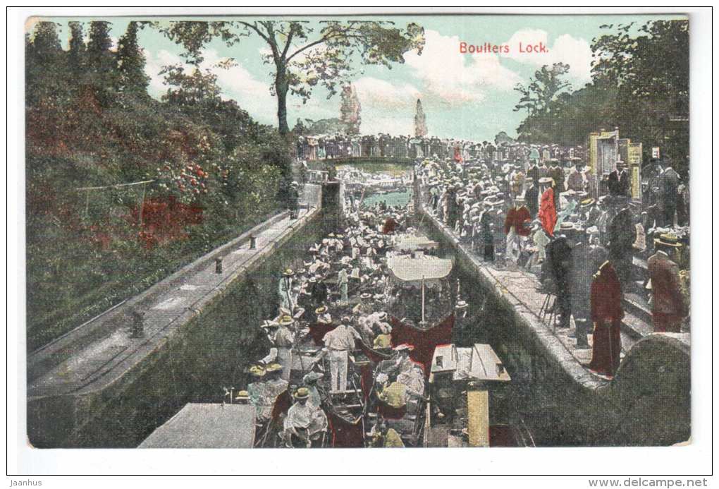 Boulters Lock - Berkshire - England - United Kingdom - Old Postcard - Unused - Sonstige & Ohne Zuordnung