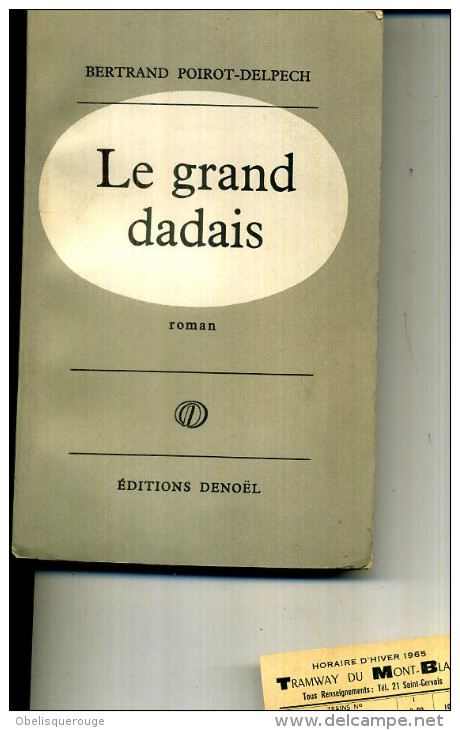 LE GRAND DADAIS BERTRAND POIROT DELPECH DENOEL 1958  188 PAGES - Action