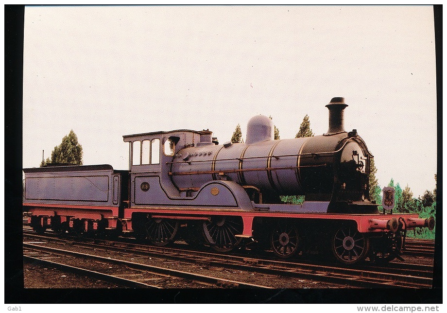 Belgique -- Locomotive A Vapeur Type 18 - Eisenbahnen