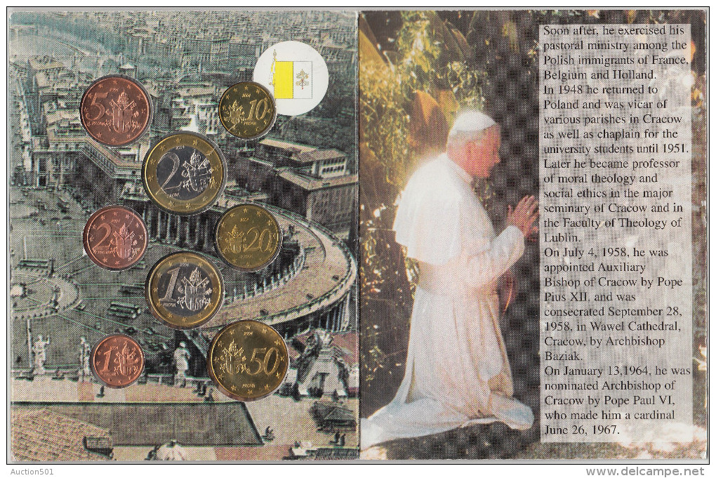 18318 - The Holy Father John Paul II - Vatican 2004 - Essai D´euros - Vatican