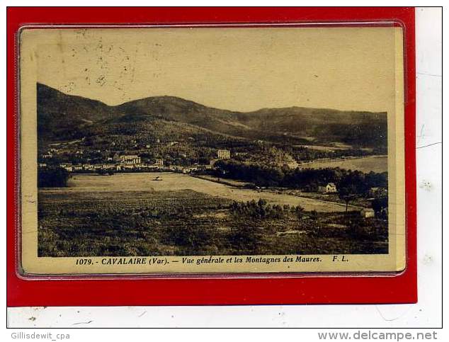 - CAVALAIRE - Sur- MER - C/ St Tropez - Vue Générale Et Les Montagnes Des Maures - Cavalaire-sur-Mer