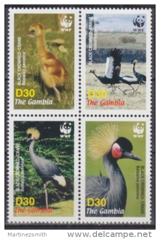 Gambia 2006 Yvert 4538-41, WWF, Protection Of Nature, Birds, MNH - Gambie (1965-...)