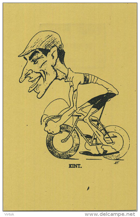 KINT     ( 2 Scan )   HUMOR  -  Coureur - Wielrenner   (  Trief Frères Lessines ) - Cyclisme