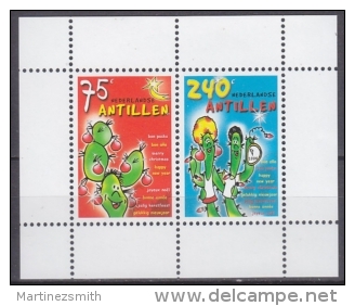Antilles Neerlandaises - Netherlands 2003 Yvert 1392-93, Christmas And New Year- MNH - West Indies