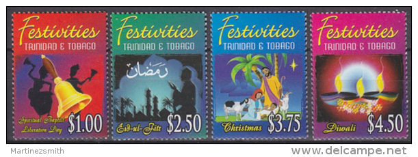 Trinidad &amp; Tobago 2011 Yvert 995-98, Religious Celebrations - MNH - Trinité & Tobago (1962-...)