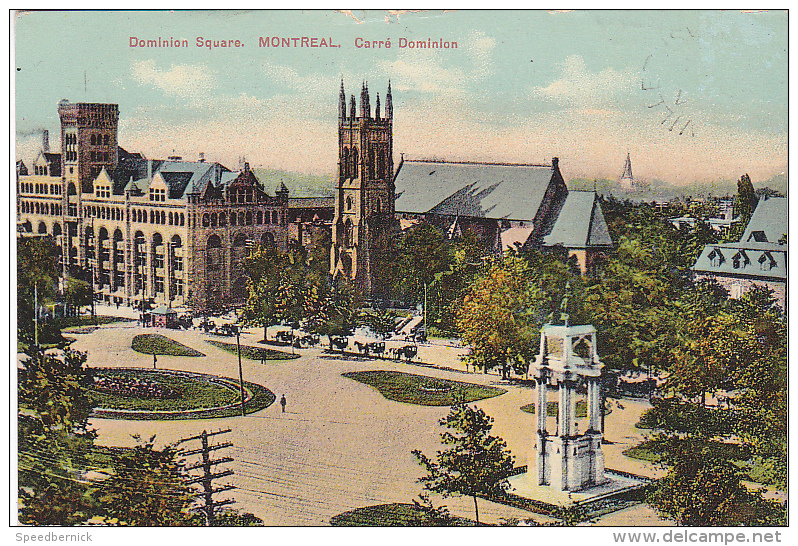 22708 CANADA - Quebec MONTREAL -dominion Square Carre -European Post C 2053 - - Montreal