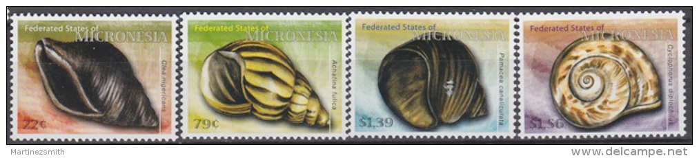 Micronesia 2009 Yvert 1690-93, Fauna, Sea Shells - MNH - Micronesië